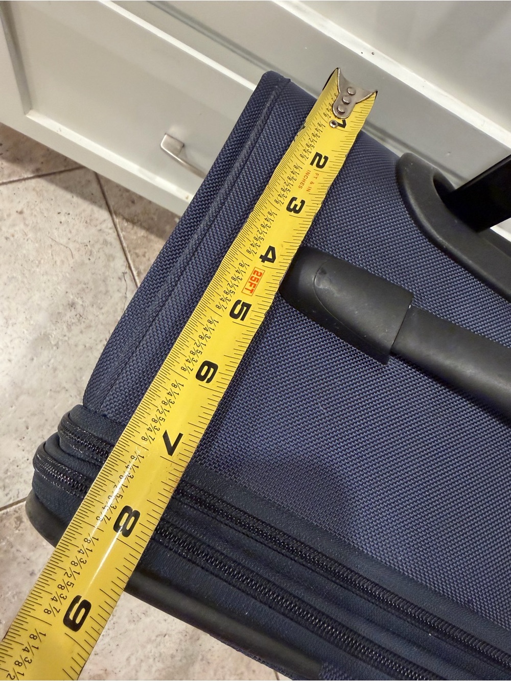 Tumi Navy Softside Carry-On Spinner - Picture 12 of 16